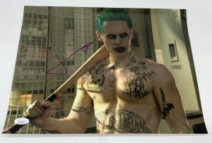 Jared Leto Actor Joker Autographed 11x14 Photo w/ JSA COA