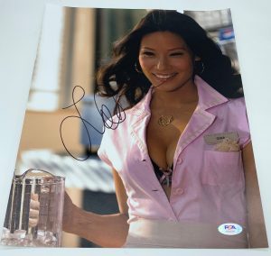 Lucy Liu Actress The Cleaner Autographed 11x14 Photo w/ PSA COA