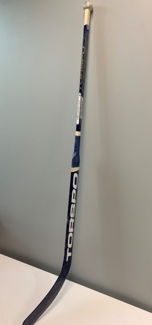 Nikolai Khabibulin Oilers Torspo Autographed Game Used Stick