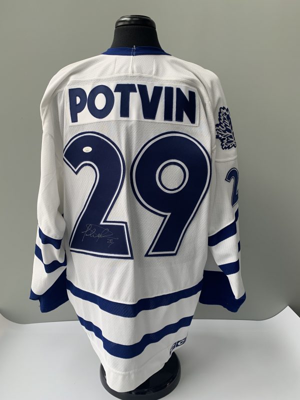 Denis Potvin Maple Leafs Autographed Jersey w/ JSA COA