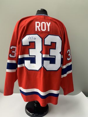 Patrick Roy Canadiens Autographed Jersey w/ JSA COA