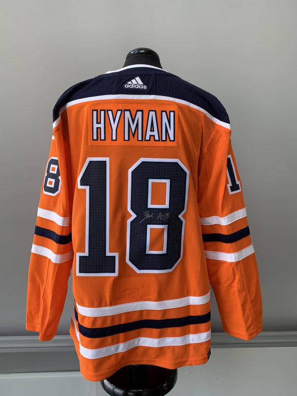 Zach Hyman Edmonton Oilers Autographed Jersey W/COA