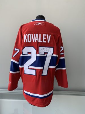 Alexei Kovalev Canadiens Autographed Jersey W/ COA