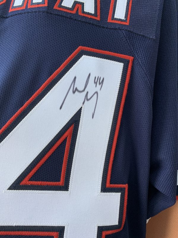 Sheldon Souray Oilers Autographed Jersey W/ COA