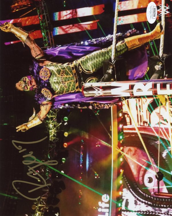 Rey Mysterio WWE Autographed 8x10 Photo w/JSA COA