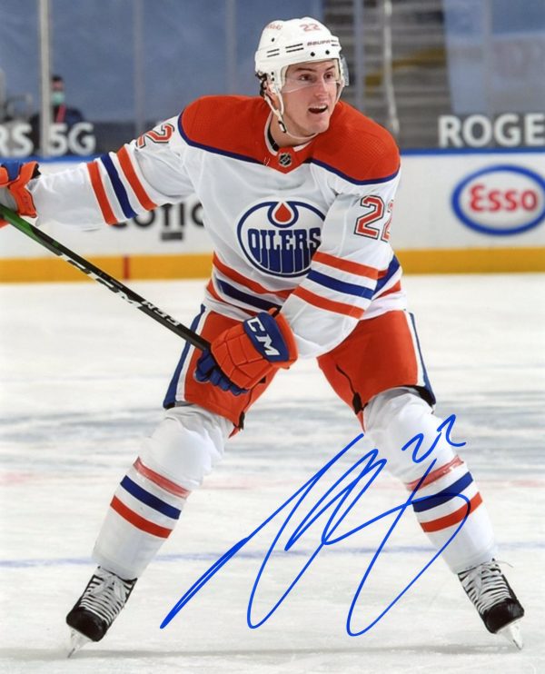Tyson Barrie Oilers Autographed 8x10 Photo W/ COA