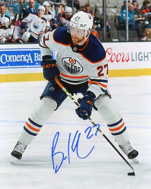 Brett Kulak Oilers Autographed 8x10 Photo W/ COA