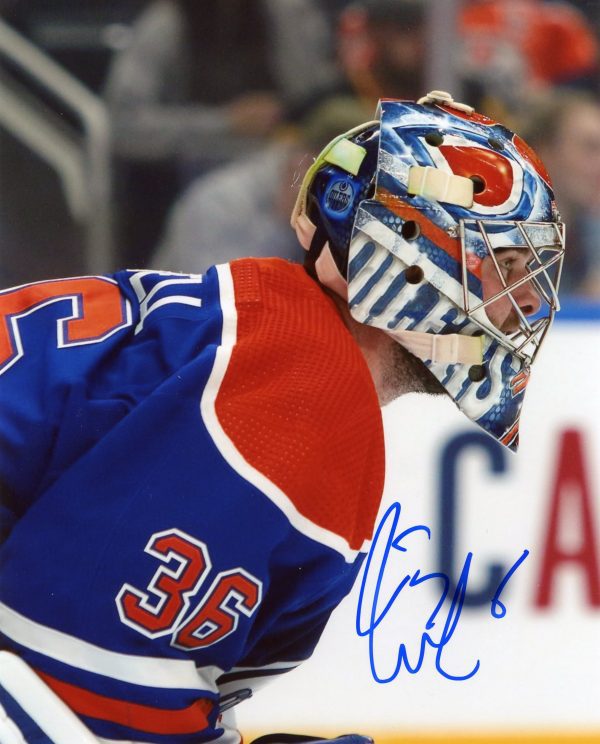 Jack Campbell Oilers Autographed 8x10 Photo W/ COA