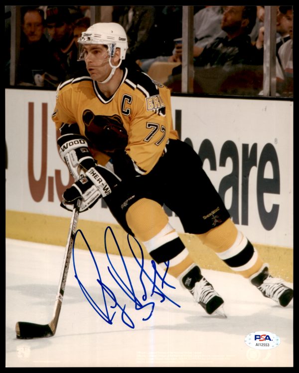 Ray Bourque Boston Bruins Autographed 8x10 Photo w/PSA COA