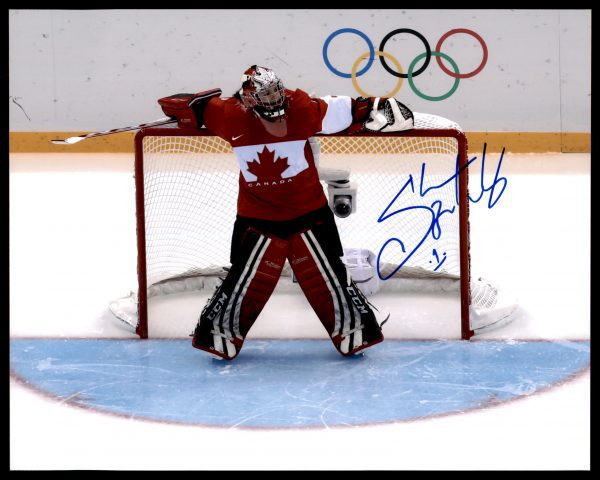 Shannon Szabados Team Canada Autographed Signed 8×10 Photo w/COA