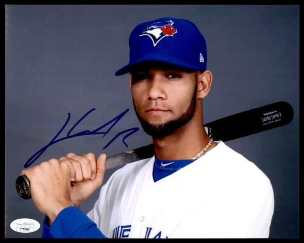 Lourdes Gurriel Jr Toronto Blue Jays Autographed 8x10 Photo w/JSA COA