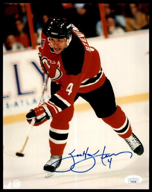 Scott Stevens New Jersey Devils Autographed 8x10 Photo w/JSA COA