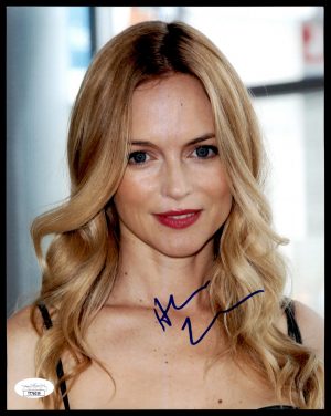 Heather Graham Actress Autographed 8x10 Photo w/JSA COA