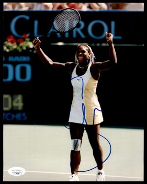 Serena Williams USA Tennis Autographed 8x10 Photo w/ JSA COA