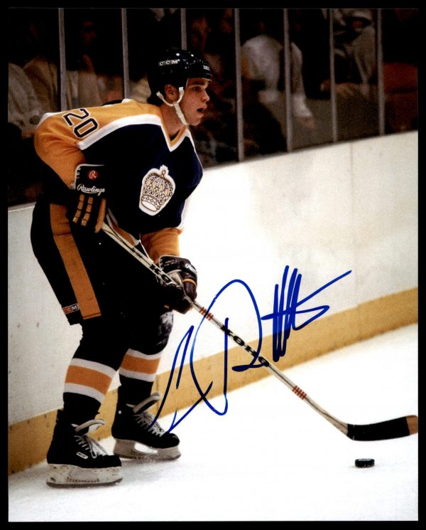 Luc Robitaille Los Angeles Kings Autographed 8x10 Photo w/COA