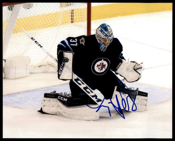 Connor Hellebuyck Winnipeg Jets Autographed 8x10 Photo w/COA