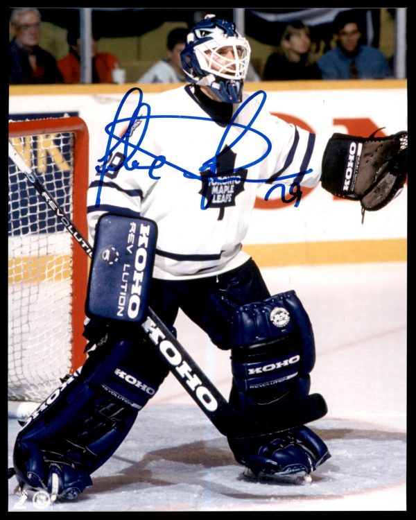 Felix Potvin Toronto Maple Leafs Autographed 8x10 Photo w/COA