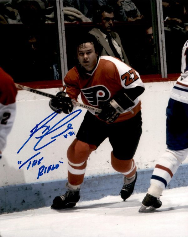 Reggie Leach Philadelphia Flyers Autographed 8x10 Photo w/COA