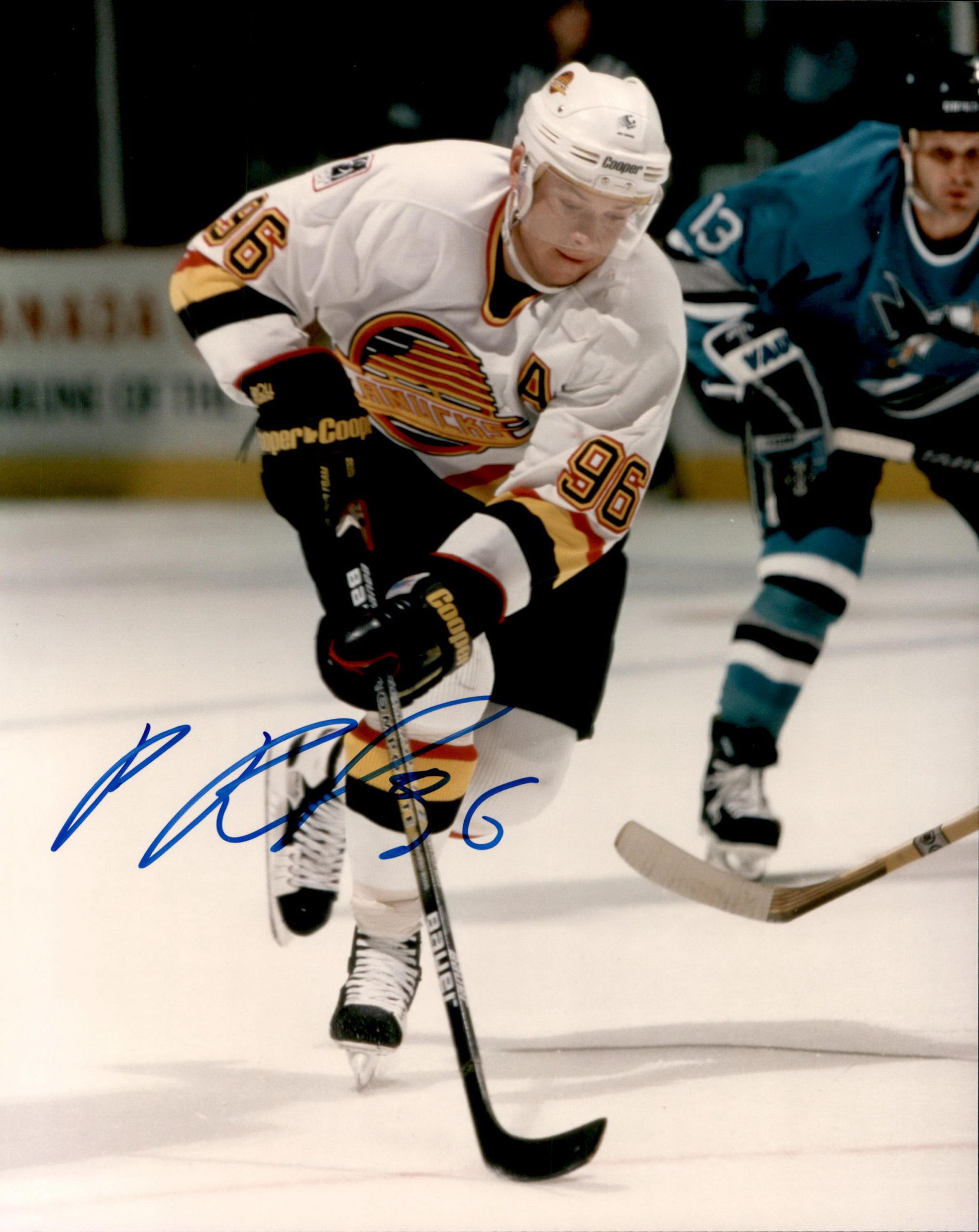 Pavel Bure Vancouver Canucks Autographed Signed 1994 Finals Goal 8x10 Photo