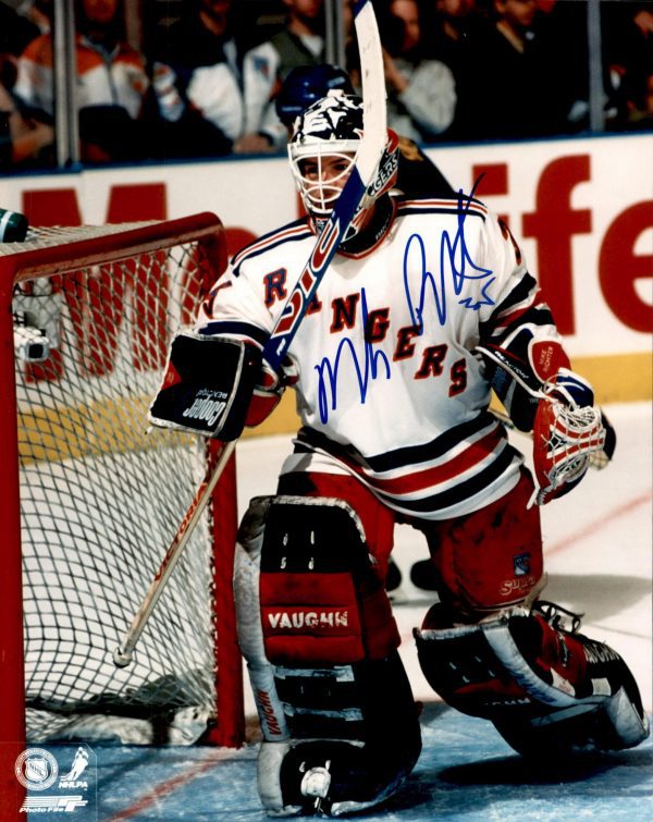 Mike Richter New York Rangers Autographed 8x10 Photo w/COA