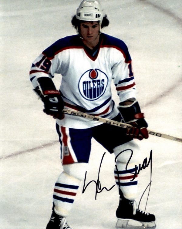 Ken Berry Edmonton Oilers Autographed 8x10 Photo w/COA