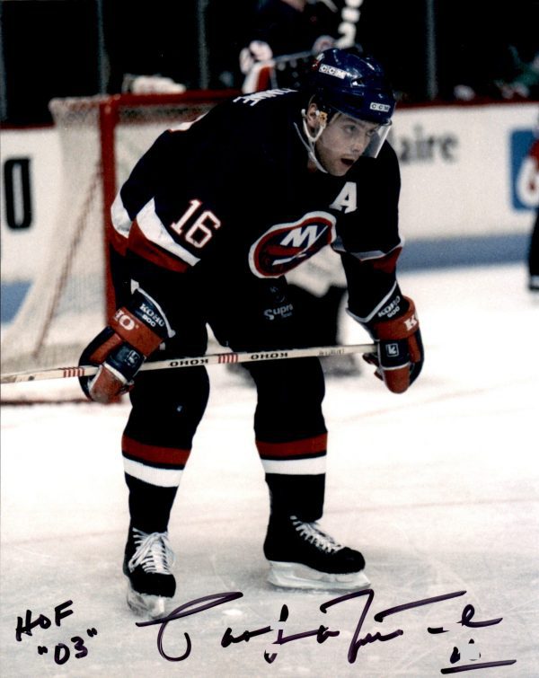 Pat LaFontaine New York Islanders Autographed 8x10 Photo w/COA