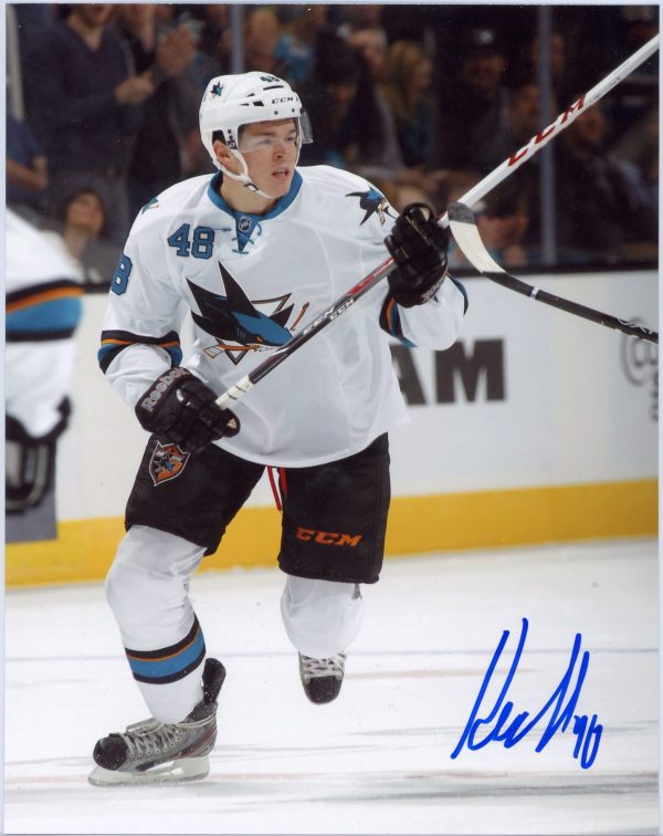 Tomas Hertl San Jose Sharks Autographed Signed 8×10 Photo w/COA