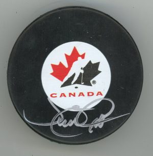 Justin Trudeau Signed Team Canada Puck W/PSA COA