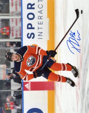 Philip Broberg Signed 8X10 Photo Edmonton Oilers W/COA