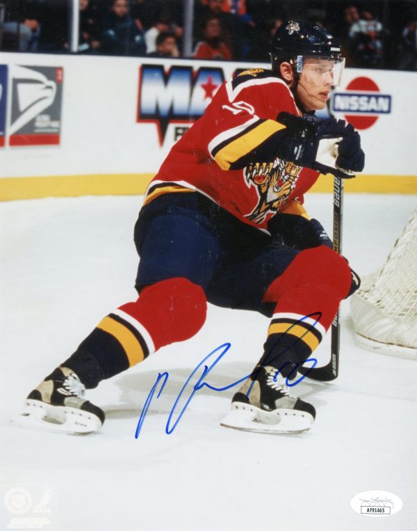 Pavel Bure Signed 8X10 Photo Florida Panthers W/JSA COA