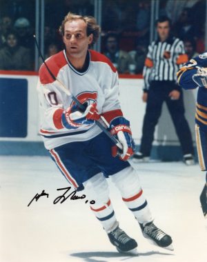 Guy Lafleur Signed 8X10 Photo Montreal Canadiens W/COA