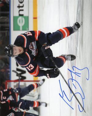 Mathew Barzel Signed 8X10 Photo New York Islanders W/COA