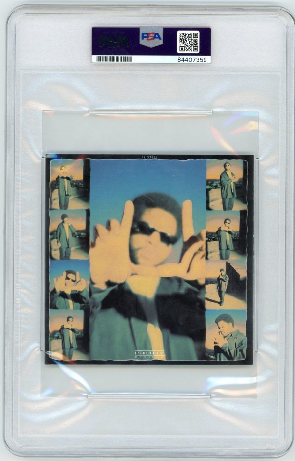 Ice Cube PSA/DNA Autographed Slabbed CD Cover