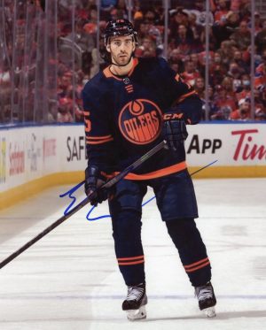 Evan Bouchard Oilers Autographed 8x10 Photo w/ COA