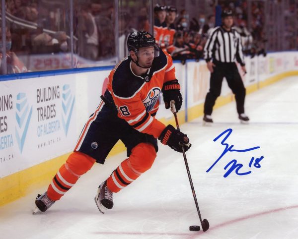 Zach Hyman Edmonton Oilers Autographed 8x10 Photo w/COA