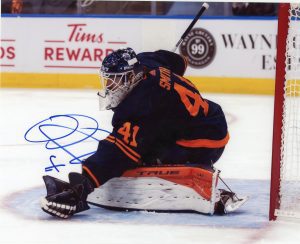 Mike Smith Oilers 8x10 Autographed Photo w/COA