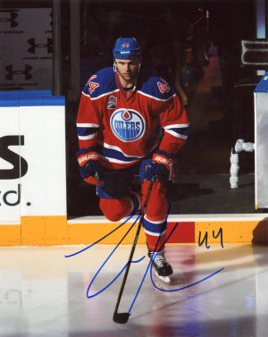 Zack Kassian Oilers Autographed 8x10 Photo w/COA
