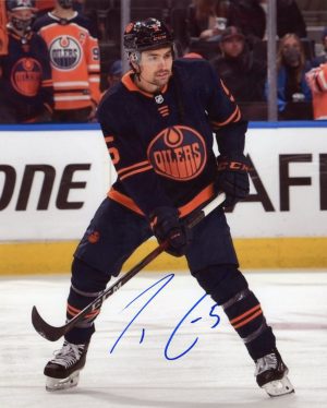 Cody Ceci Oilers Autographed 8x10 Photo w/COA