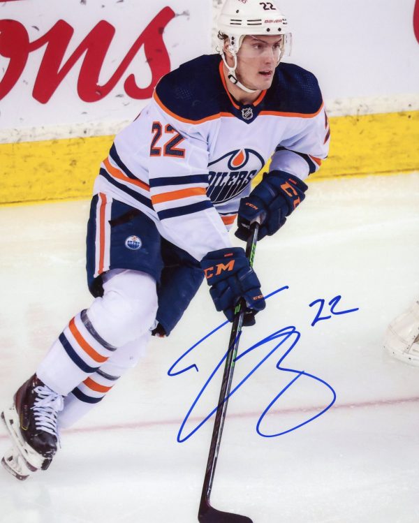 Tyson Barrie Oilers Autographed 8x10 Photo w/COA