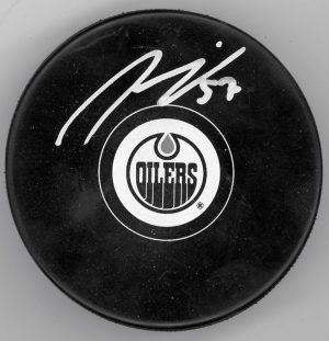 James Hamblin Signed Edmonton Oilers Puck W/COA