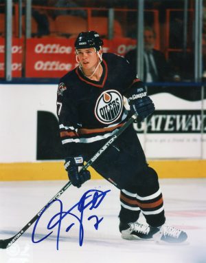 Jason Arnott Autographed 8X10 Edmonton Oilers