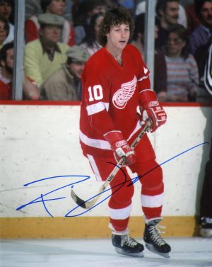 Ron Duguay Autographed 8X10 Detroit Red Wings