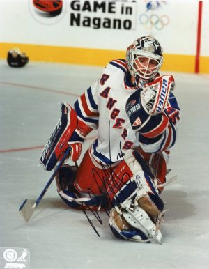 Mike Richter Autographed 8X10 New York Rangers