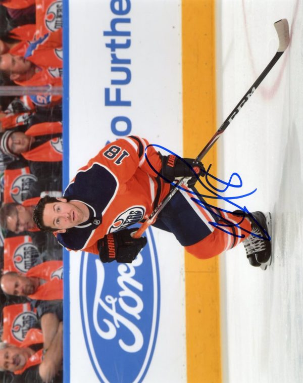 James Neal Autographed 8X10 Edmonton Oilers