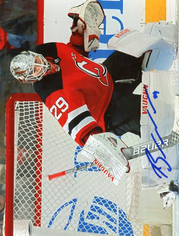 Mackenzie Blackwood Autographed 8X10 New Jersey Devils