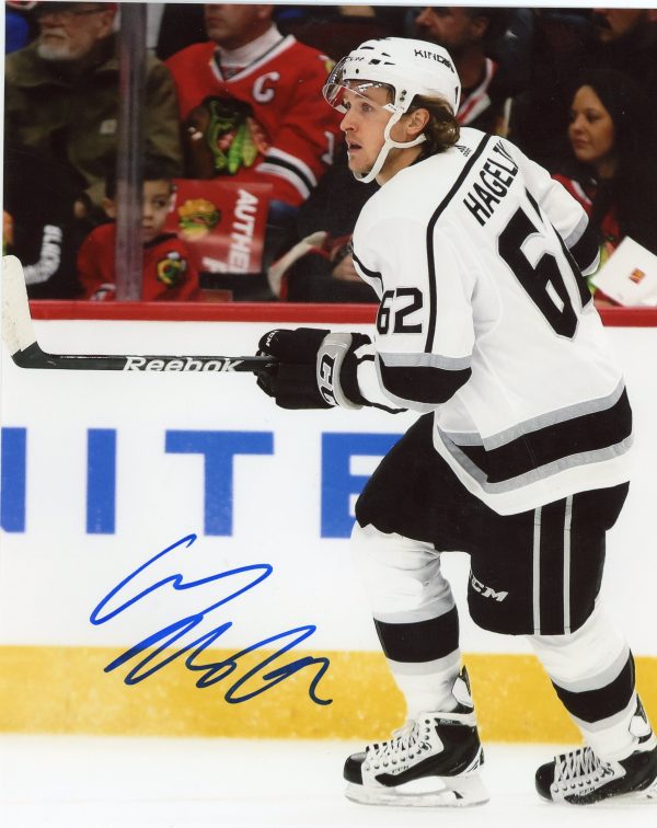 Carl Hagelin Autographed 8X10 Los Angles Kings