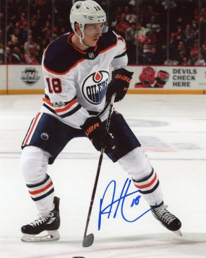 Ryan Strome Autographed 8X10 Edmonton Oilers