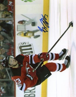 Jesper Bratt Autographed 8X10 New Jersey Devils