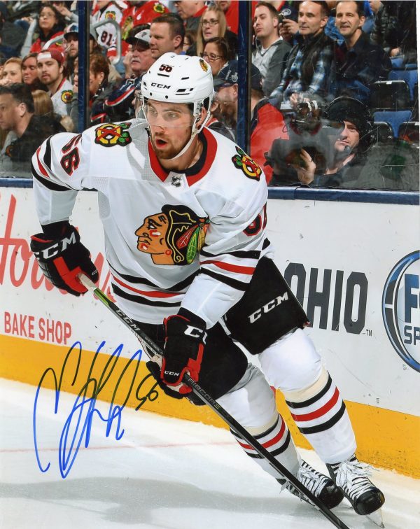 Erik Gustafsson Autographed 8X10 Chicago Blackhawks