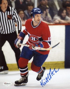 Keith Acton Autographed 8X10 Montreal Canadiens